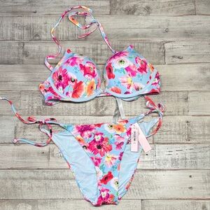 Victoria’s Secret swimming/Floral Bikini Set
